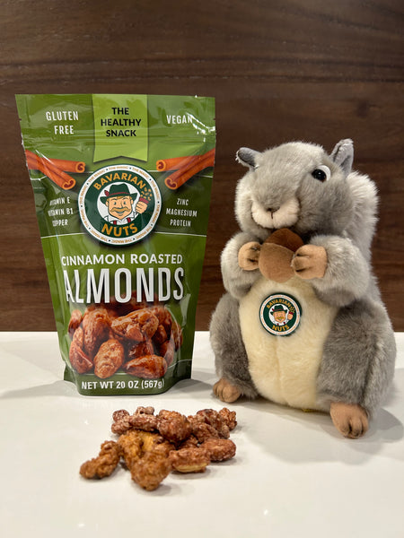 20oz Combo ALMONDS + Squirrel – Magic Bavarian Nuts