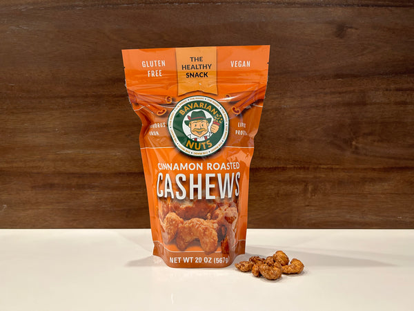 ナッツdelicious　9点 20oz Cinnamon Roasted CASHEWS – Magic Bavarian Nuts
