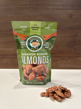 Load image into Gallery viewer, Cinnamon Roasted ALMONDS - 10oz.
