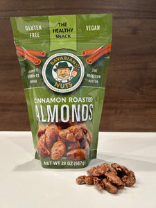 Cinnamon Roasted ALMONDS - 20oz.