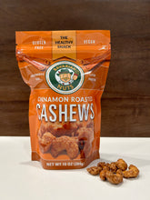 Load image into Gallery viewer, Cinnamon Roasted CASHEWS - 10oz.

