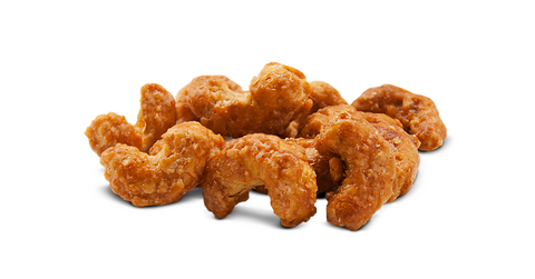3oz -4x Cinnamon Roasted CASHEWS -  Pocket Size