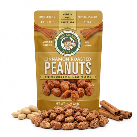 9oz Cinnamon Roasted PEANUTS