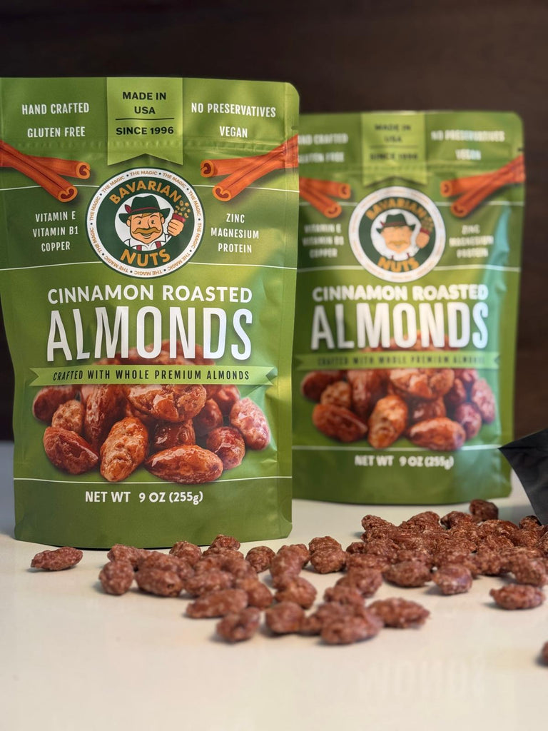 9oz Cinnamon Roasted ALMONDS