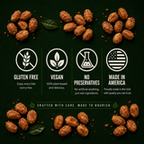 3oz - 4x Cinnamon Roasted PEANUTS - Pocket Size