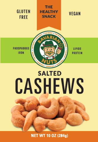10oz Salted CASHEWS