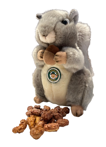 8" plush Squirrel