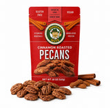 Cinnamon Roasted Pecans, 18oz. | Gluten-free & Vegan | Magic Bavarian Nuts