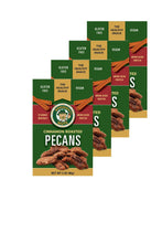Load image into Gallery viewer, 4x Cinnamon Roasted PECANS - 3oz - Pocket Size
