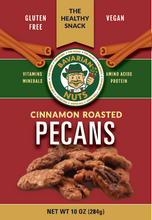 Load image into Gallery viewer, Cinnamon Roasted PECANS - 10oz.
