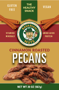 Cinnamon Roasted PECANS - 20oz.