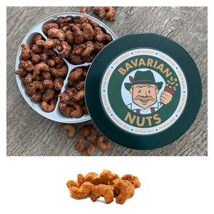 Cinnamon Roasted CASHEWS - Gift Tin 18oz
